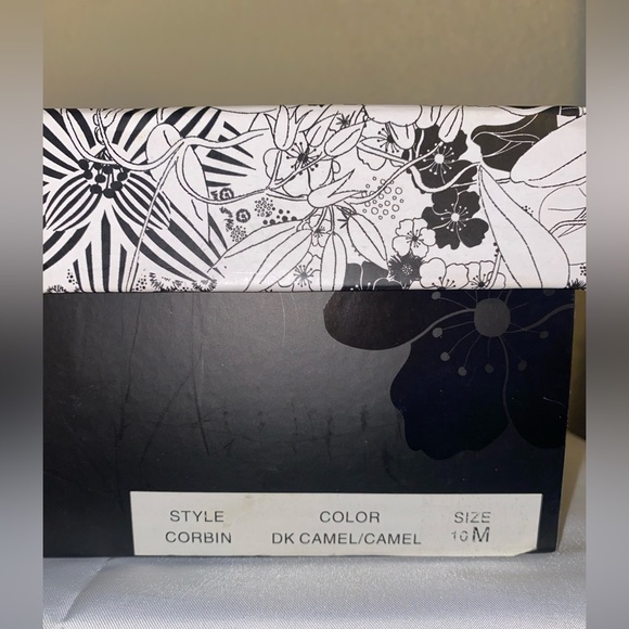 CHINESE LAUNDRY CORBIN CARMEL/BROWN SUEDE ANIMAL PRINT BOOTIES - Size 10 - Picture 10 of 10